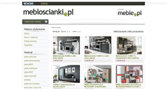 Desktop Screenshot of mebloscianki.pl
